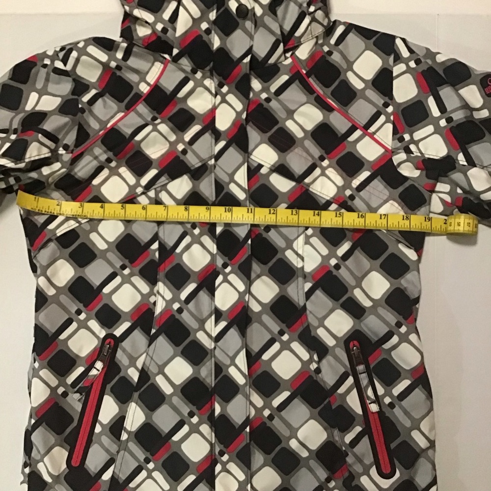 Columbia Omni-Tech Girls Jacket size 10/12 Multicolor - Picture 4 of 16